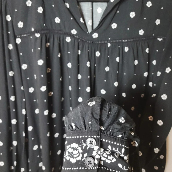 Kate Spade Long Sleeve Floral Shirt | Vintage Bandana Print | Size S - Picture 2 of 9